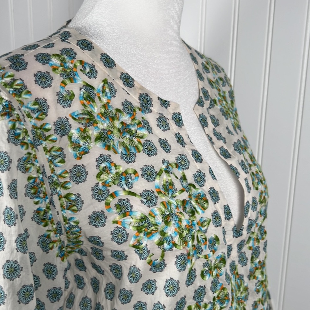 Size XS | JOHNNY WAS EMBROIDERY top